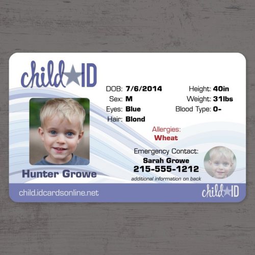 Child ID Classic Front