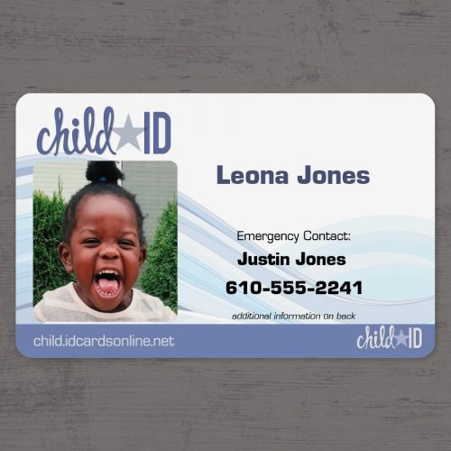 Child ID Simple Front